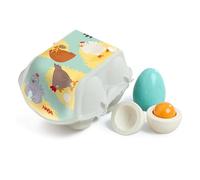 HABA Creative Play 2012299001 - Juego de Huevos para niños a Partir de 3 años