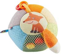 HABA Descubrimiento Amigos del Bosque-Pelota sensorial para bebé-Juguete de Despertar-Primera edad-306893, 306893, Colorido