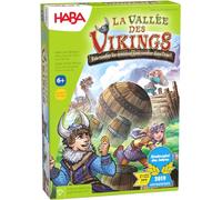 HABA El Valle de los Vikingos - Juego de Mesa Infantil y Familia - Juego de Habilidad táctica y de Estrategia - Premio del año - Gran Tablero de Juego - 6 años + - 304698, Oro y Dorado