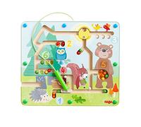 HABA Juego Amigos del Bosque-Clasificación de Colores y Aprendizaje Figuras de 1 a 6-Juguete Magnético Regalo Niño-2 Años y Más-306624, 306624, Colorido