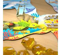 Haba juego rompecabezas Búsqueda del tesoro en el océano juego educativo