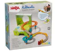 Haba Kullerbü 2013383001 Step by Step by Step - Juego de Juego a Partir de 12 Meses hasta 4 años, 47 Piezas y Efectos de Sonido, combinable con Todos los carriles Kullerbü