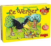 HABA - Le Huerger Edition Anniversary - Juego de Mesa Infantil - Juego cooperativo de Madera - Juego de Bandeja - Caja metálica - 1 a 4 Jugadores - 3 años y más - 306151