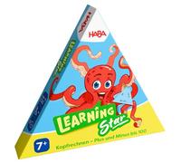 Haba Learning Star Rechnen - Juego Educativo para cálculo Mental y Aprendizaje de números: Ayuda de Aprendizaje de matemáticas para 1º y 2º Grado, Escuela Primaria y Comienzo Escolar, a Partir de 7