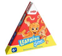 Haba Learning Star Wort & Bild - Juego Educativo para Aprender Letras y laúdes: Ayuda para Aprender alemán para la Escuela Primaria, Comienzo Escolar y promoción del Idioma, a Partir de 6 años