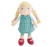 HABA Linnea - Muñeco de Peluche de 25 cm para bebés y niños pequeños, sin Velcro ni Costuras molestas, Ideal a Partir de 6 Meses, bebé - 2011848001