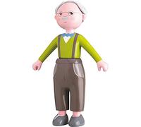 HABA Little Friends Grandpa Kurt 4.5'' Bendy Doll Grandfather Figure