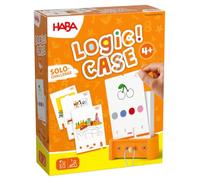 Haba Logic! Case Starter Set 4+ - Juego de lógica y de Viaje para niños | El juego de rompecabezas inteligente para niños a partir de 4 años promueve el pensamiento lógico y ofrece autocontrol