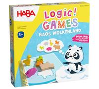 Haba Logic! Games Baos Wolkenland 2012225001 - Puzle de Puesta y apilamiento con 60 tareas en Diferentes Niveles de dificultad a Partir de 6 años