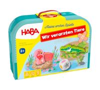 HABA Mis Primeros Juegos - Animales - Juego de Dados Veterinario para niños a Partir de 2 años - con maletín médico y 2 Variantes de Juego - 2011719001