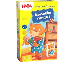 HABA-Mis Primeros Juegos - Avellana Range 303470-Juego de Mesa Infantil de Madera clasificación, competición y Memoria 1 a 3 Jugadores-2 años-303470, Color Colorido. (303470)