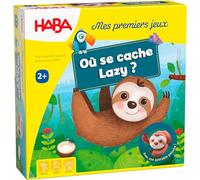 Haba - Mis Primeros Juegos - ¿Dónde se esconde Lazy? - Juego de Mesa - Juego de animación - 4 años y Mayores - 306601, Verdes