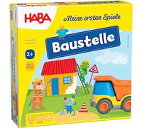 HABA Mis Primeros Juegos - Obra de construcción: Juego de mapeo y Notas con vehículo Kullerbü e Historia de conferencias, Historias de construcción para niños a Partir de 2 años - 1305211001