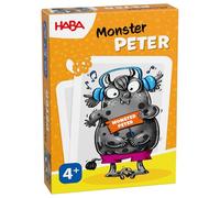 Haba Monster Peter - Juego de Cartas clásico para niños a Partir de 4 años - Fomenta la atención y la convivencia Social - 2013366001