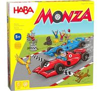 HABA Juego estratégico y táctico Monza (302204) – coche de madera, 2 a 6 jugadores, 5 años y más