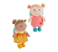 HABA Muñeca de tela unisex (2 unidades, 19 cm), diseño de ángel de la guarda