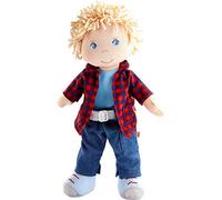 HABA- Muñeca Nick, Color Azul, Medium (302843)