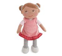 HABA Muñeco de Peluche Camila - Muñeco de Trapo Suave de 25 cm para bebés y niños pequeños - Sin Velcro ni Costuras molestas, Ideal a Partir de 6 Meses bebé - 2011846001