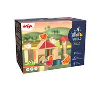 Haba My First Bausteinwelt Gallinero Kikeriki - Bloques de Madera a Partir de 18 Meses - Juego de Granja con Figuras de Animales - Fomenta la Creatividad y la motricidad - 2014554001