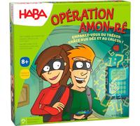 HABA - Operation Amon Rê calcul - Juego de Mesa Infantil y Familiar - Juego Educativo y de cálculo Mental - 2 a 4 Jugadores - 8 años y más - 5768