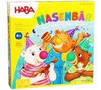 HABA Oso Nasal - ¿Tienes el Olor Correcto? - Juego de Dados de Cartas para niños a Partir de 4 años - Reglas Simples para una diversión rápida - para hasta 4 Jugadores - 201088100