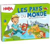 HABA Países del Mundo conocimientos geográficos Infantil-Juego de Mesa-8 años + 304214, Multicolor, Large