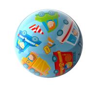 HABA Pelota de Juego, Color balú con vehículos Coloridos, 22 Zentimeter (2012746001)