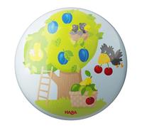 HABA Pelota para niños a Partir de 2 años con Frutas Coloridas, Bola de Juego de 14 cm con válvula para Interior y Exterior, Bola Suave para niños pequeños, 2012752001