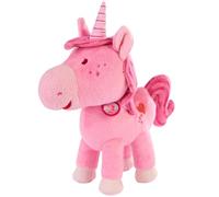 Haba Peluche de Unicornio con Purpurina | Peluche mágico: unicornio esponjoso en color rosa del popular mundo de HABA Unicornio Glitzerglück World.