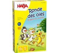 HABA Ronda de Gansos Empresa Niño-Un Juego de Movimiento y Animación-Pequeño Formato-3 Años y Más-306980, 306980, Colorido