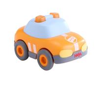 HABA Safety Car 2011864001 - Coche de Carreras de Juguete con Motor de oscilación - Hecho de plástico Reciclado sostenible - Coche sin batería para niños a Partir de 2 años