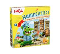 HABA Sales GmbH & Co. KG- Dragón Caballero Rumble Juegos de motricidad, Multicolor (2011721001)
