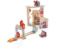 HABA Sales GmbH & Co.KG- Kullerbü - Spielbahn Feuerwehrwache Pista de Bolas, Multicolor (304847)