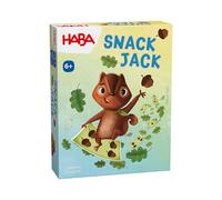 HABA Snack The Nuss! - Divertido Juego de Cartas para niños a Partir de 6 años - Habilidad táctica en Demanda - Ideal para diversión rápida - 2012820001