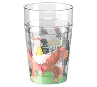 HABA Taza con purpurina de princesa sobre caballo, con efecto brillante, perfecta para agua, zumo y té, práctica para manos pequeñas, 2012447004
