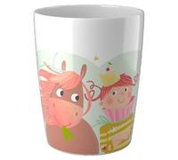 HABA Taza infantil con diseño de princesa y caballo, de melamina, apta para lavavajillas, tamaño adecuado para niños, para pequeños fans de cuentos de hadas a partir de 12 meses, 2012443004