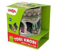 HABA Tobi Knobi - Juego de Dados MAU MAU a Partir de 6 años - Reglas Sencillas para un Juego rápido Viajes y en casa - 2010890002