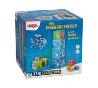 Haba Torre apilable Glitter El pez Arco Iris