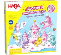 HABA - Unicornios en Las Nubes - Magics - Juego cooperativo - 4 años y más, Ref. 304540, Rosa