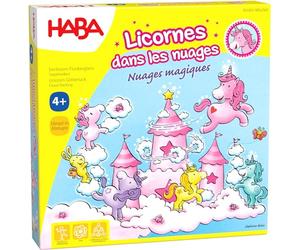 HABA - Unicornios en Las Nubes - Magics - Juego cooperativo - 4 años y más, Ref. 304540, Rosa