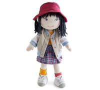 HABA Yuki - Muñeca de Tela Fresca de 30 cm para niños pequeños, fácil de Poner y Quitar, fácil de Limpiar y Lavable, a Partir de 18 Meses, 2011829001