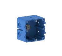 Habengut - Caja de 1 canal para canal de parapeto 130 x 60 mm - para unidades comerciales