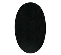 Haberdashery Online 6 rodilleras tejanas termoadhesivas de plancha. Coderas para proteger tu ropa y reparación de pantalones, chaquetas, jerseys, camisas. 16 x 10 cm. (43. Tejano negro)