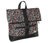 Haberland Mélanie Bolsa para Manillar, Color Schwarz/Rot/Grau Punkte, tamaño 35 x 37 x 13 cm