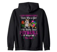 Había una vez una chica que amaba a Pitbull Sudadera con Capucha