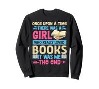 Había una vez una chica que realmente amaba los libros Sudadera