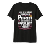 Había una Vez una Princesa. Agosto 1997 Cumpleaños Camiseta Premium