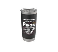 Había una vez una princesa. Agosto 1997 Cumpleaños Vaso térmico de acero inoxidable de doble pared