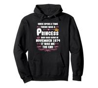 Había una Vez una Princesa. Noviembre de 1974 Cumpleaños Sudadera con Capucha