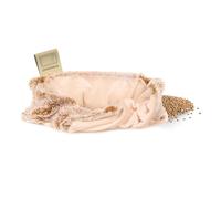 Habibi de peluche cinturón térmico crema